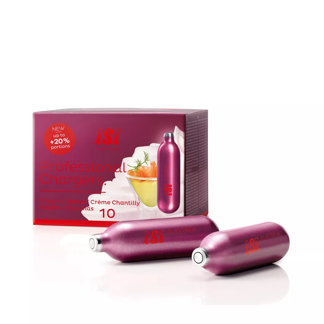 Isi - Rahmbläser Kapseln, Pink