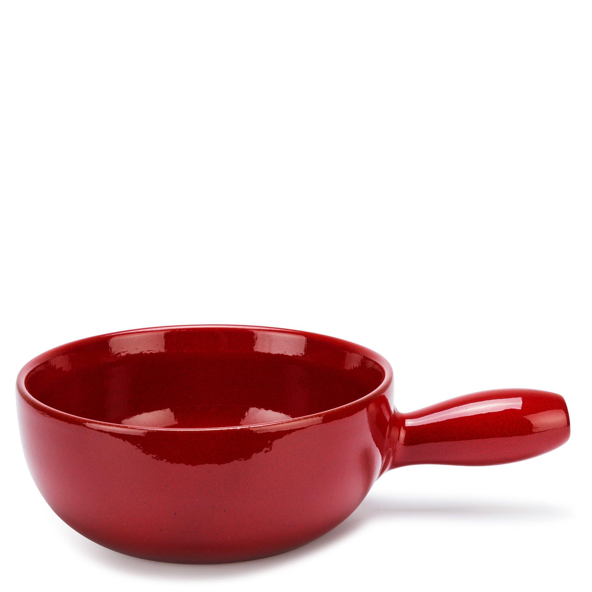 Caquelon Suisse Pour Fondue Au Fromage Kuhn Rikon 22 Cm - Rouge Traditionnel