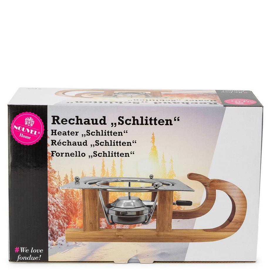 NOUVEL Rechaud Schlitten 