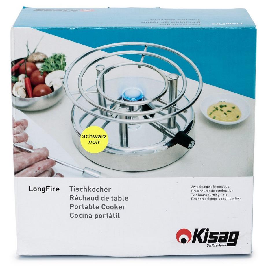 Kisag Rechaud mit Gasbrenner Longfire 
