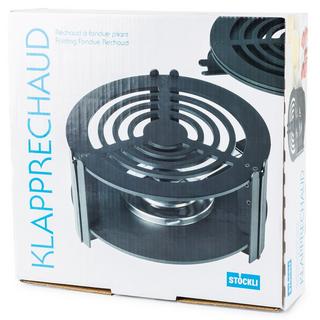 Stöckli Rechaud mit Pastenbrenner, klappbar  