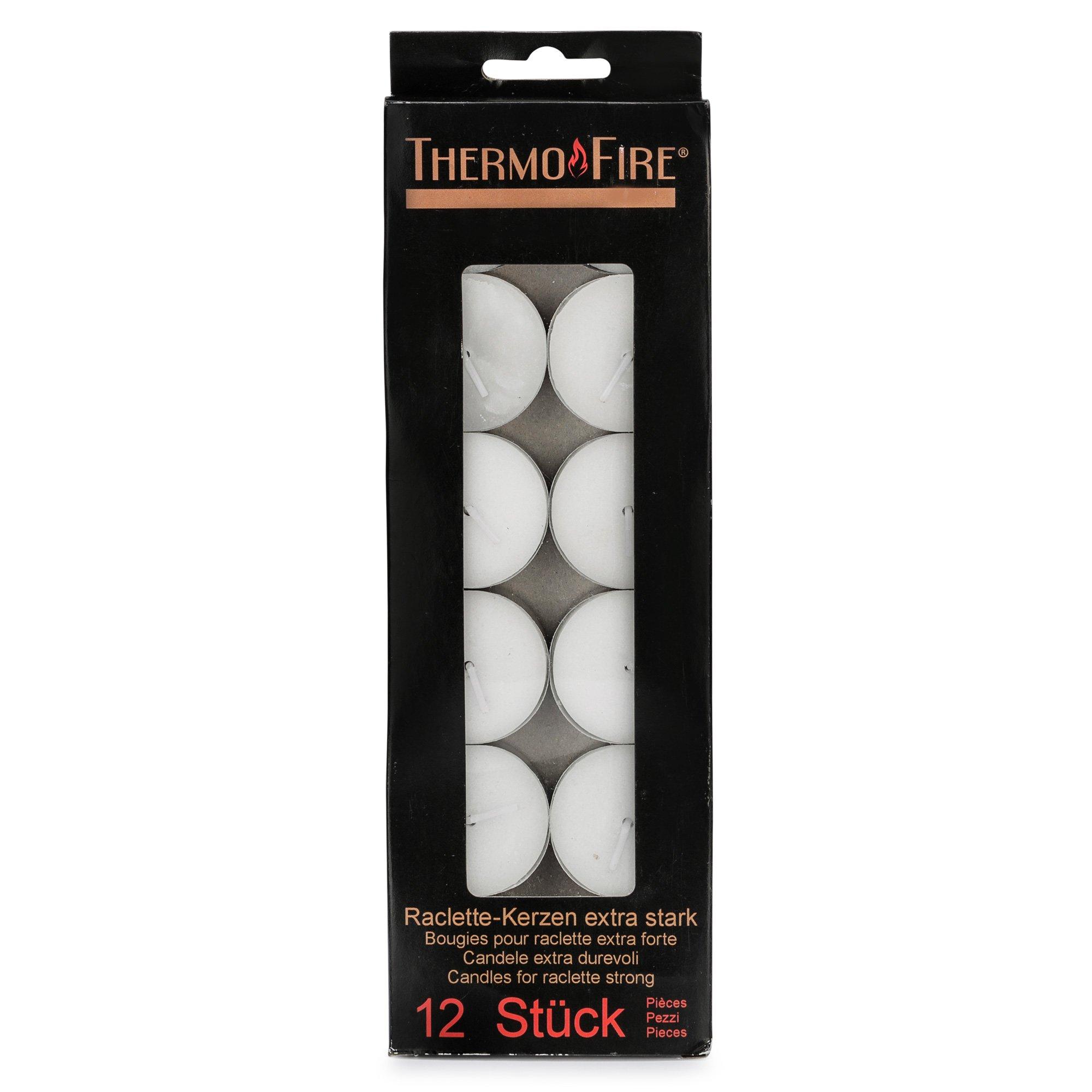 THERMO FIRE Rechaudkerzen-Set Raclette/Schokofondue  