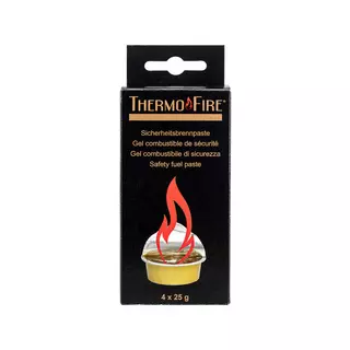 Sicherheits Pastenbrenner-Set Thermo Fire mit 2 x 80gr Brennpaste 