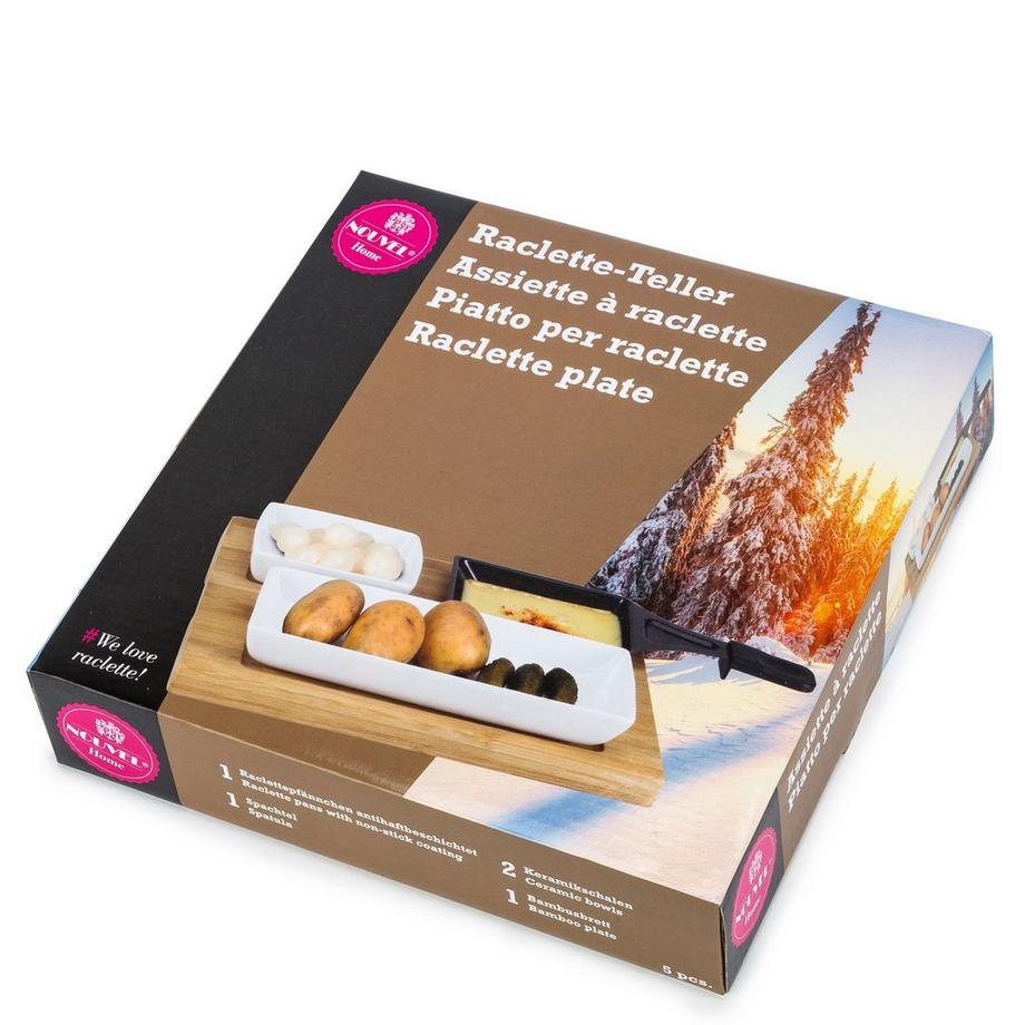 NOUVEL Kit raclette Bambus 