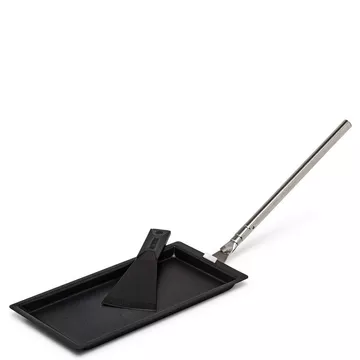 Poêlon raclette a/poignée télescopique