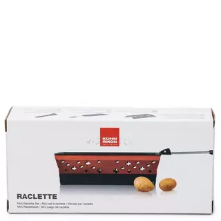 KUHN RIKON Raclette-Set Candle light Rot
