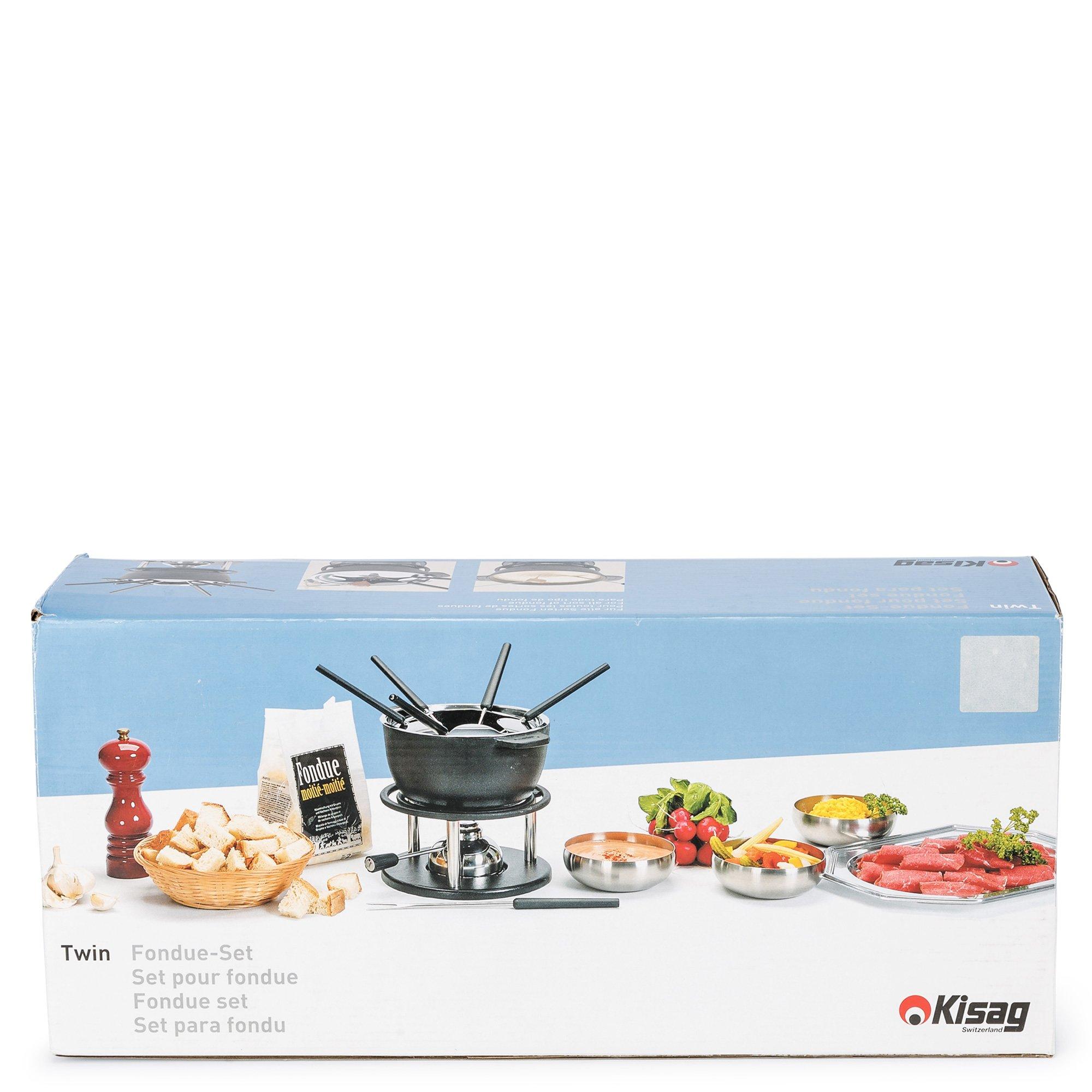 Kisag Set per fondue chinoise Twin 