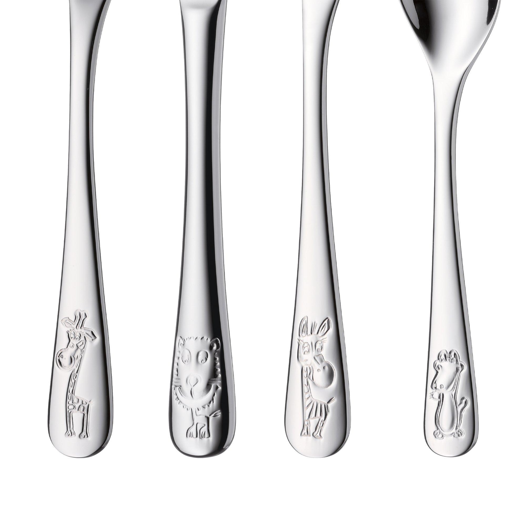WMF Kinderbesteck-Set, 4-teilig Safari 
