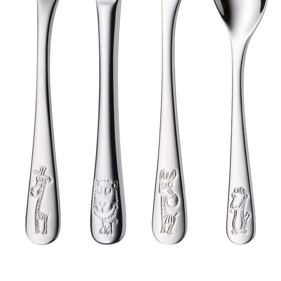 WMF Kinderbesteck-Set, 4-teilig Safari 