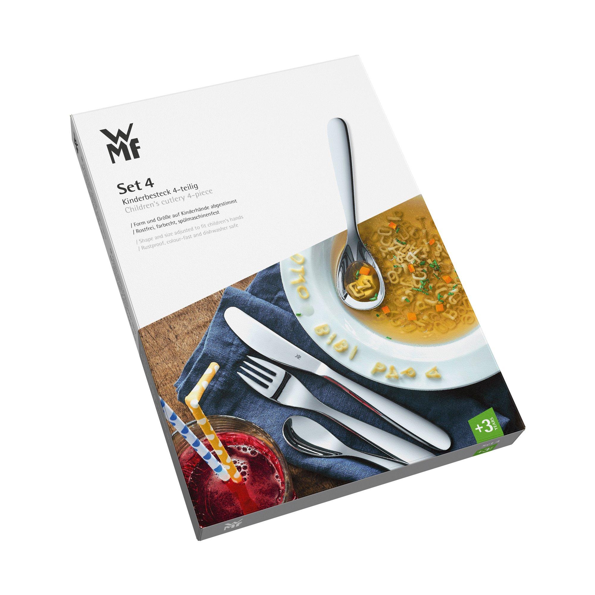 WMF Posate per bambini 4 pezzi Safari 