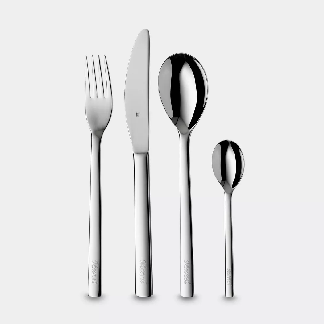 WMF Nuova Cutlery Set 4-Piece Silver