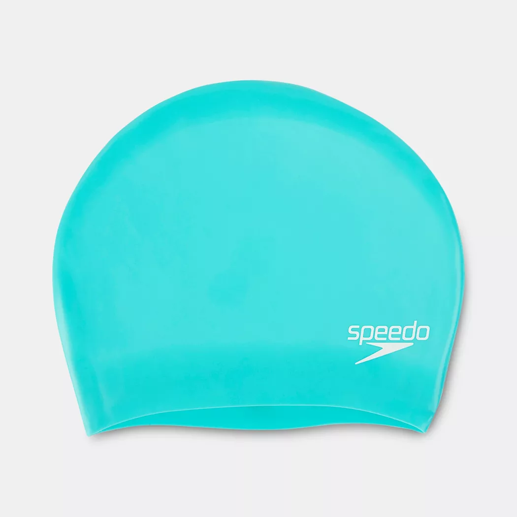 Speedo - Badekappe Long hair cap, One Size, Türkisblau