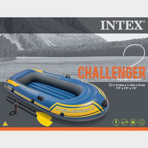 Intex CHALLENGER 2 Set Schlauchboot 