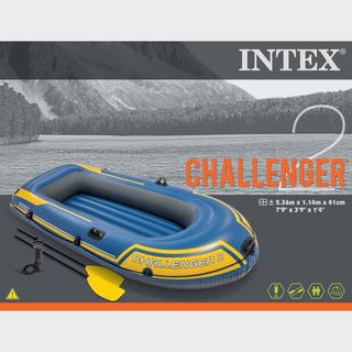 Intex CHALLENGER 2 Set Schlauchboot 