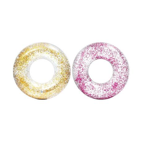 Intex Transparent Glitter Tubes Schwimmring 