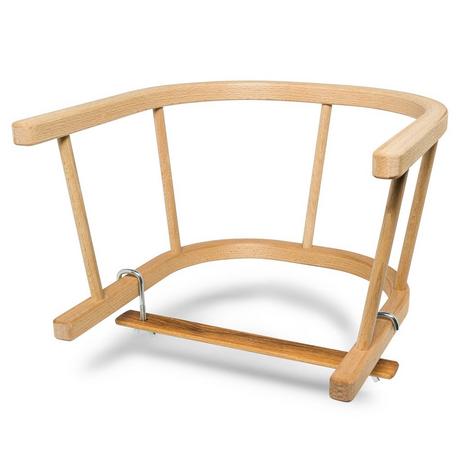 Davoser Holz lackiert Schlittenlehne 