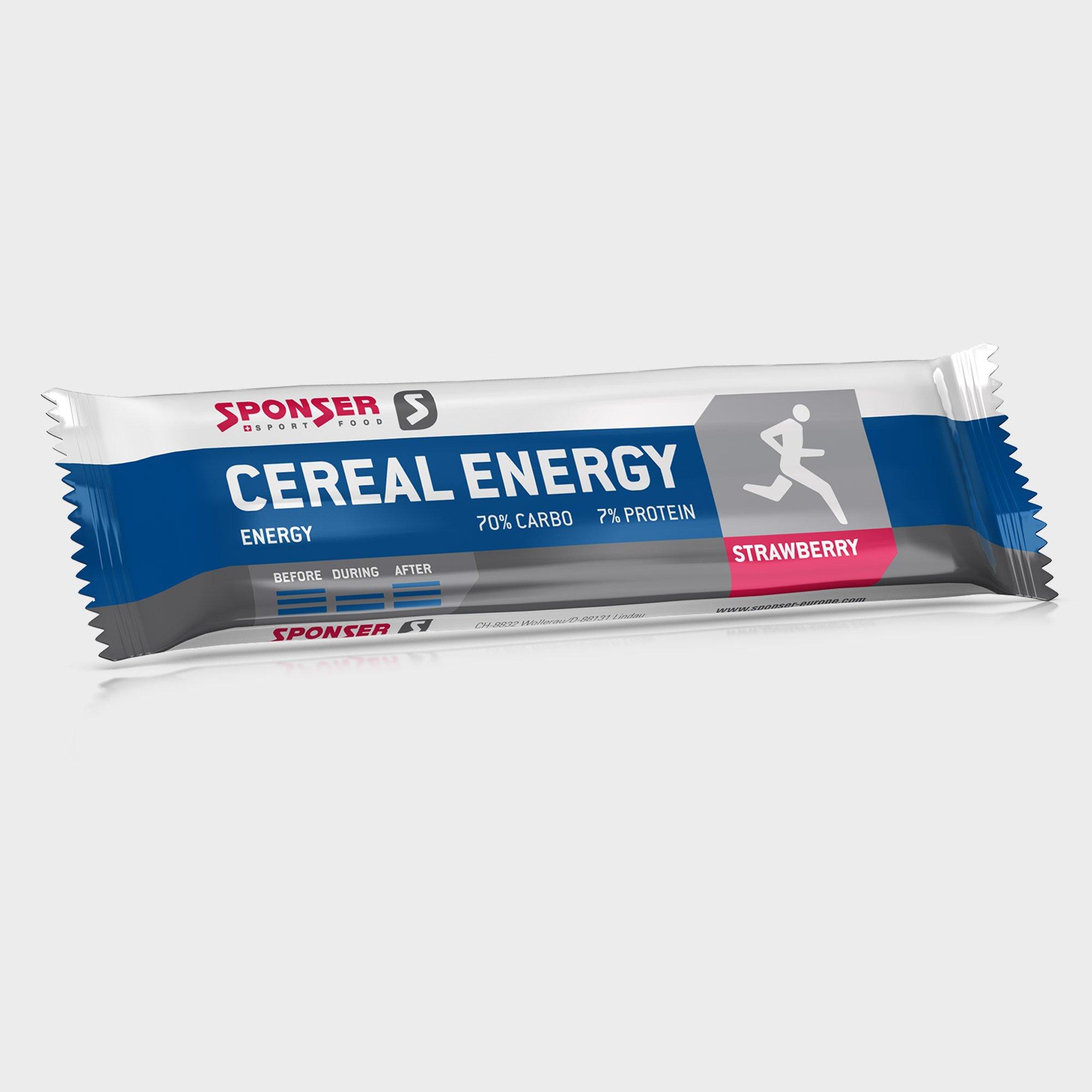 SPONSER Cereal Energy Bar fraise
 Barre Energy 