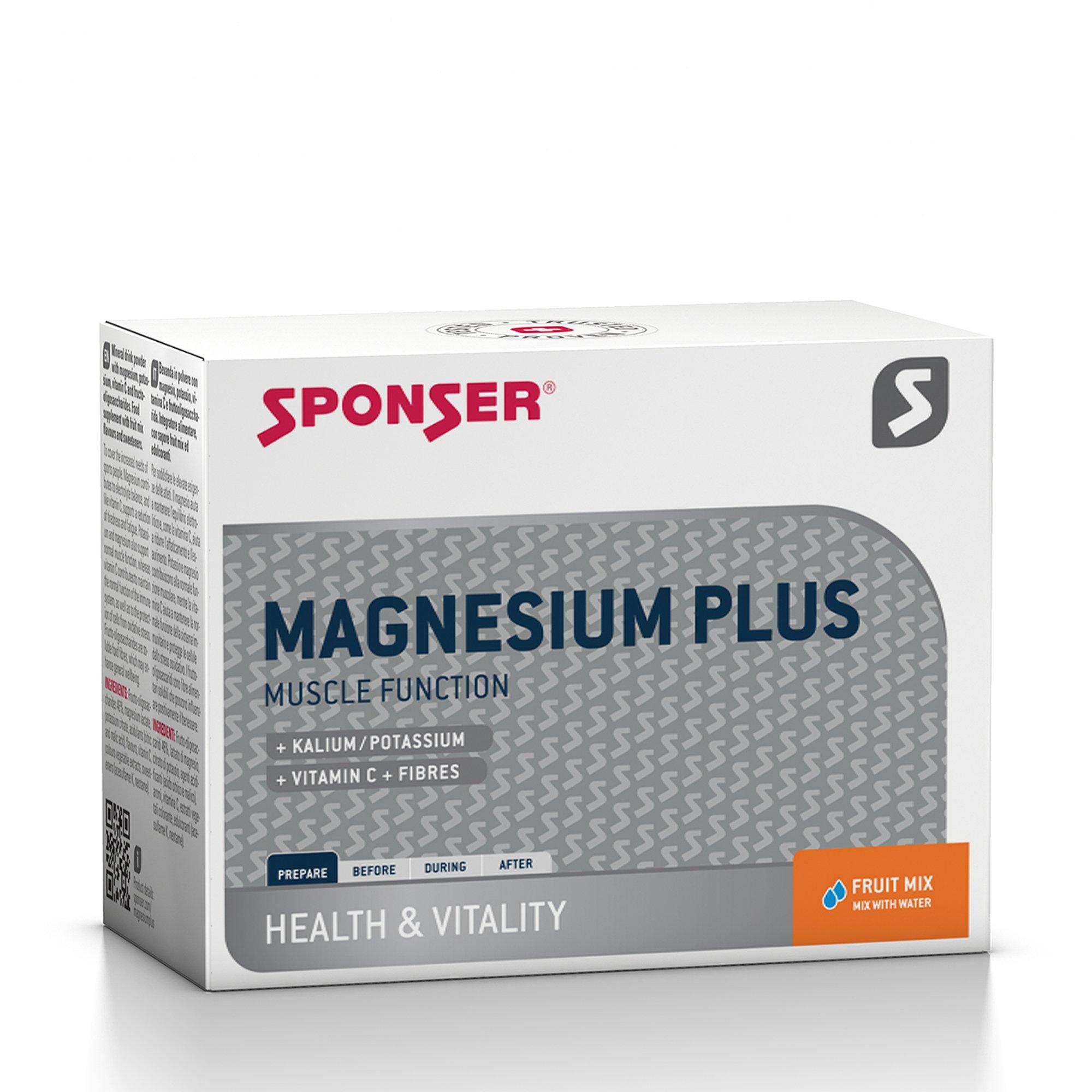 SPONSER Magnesium Plus mélange de fruits

 Poudre Fit & Well 