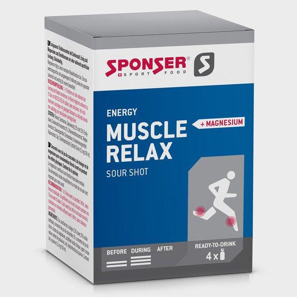 Image of SPONSER Sponser Muscle Relax Energy Getränk - 4 x 30ml