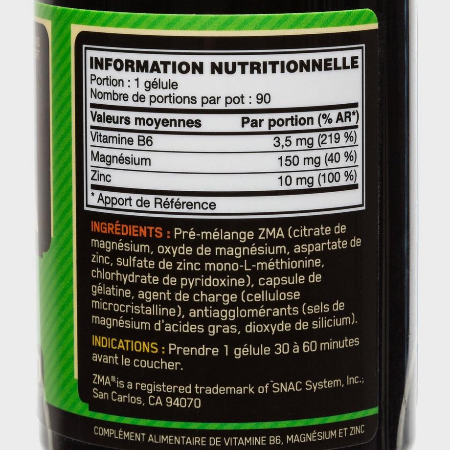 Optimum ZMA (texte F) Power Kapseln 