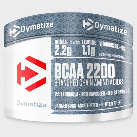DYMATIZE BCCA 2200 Power Tabletten 