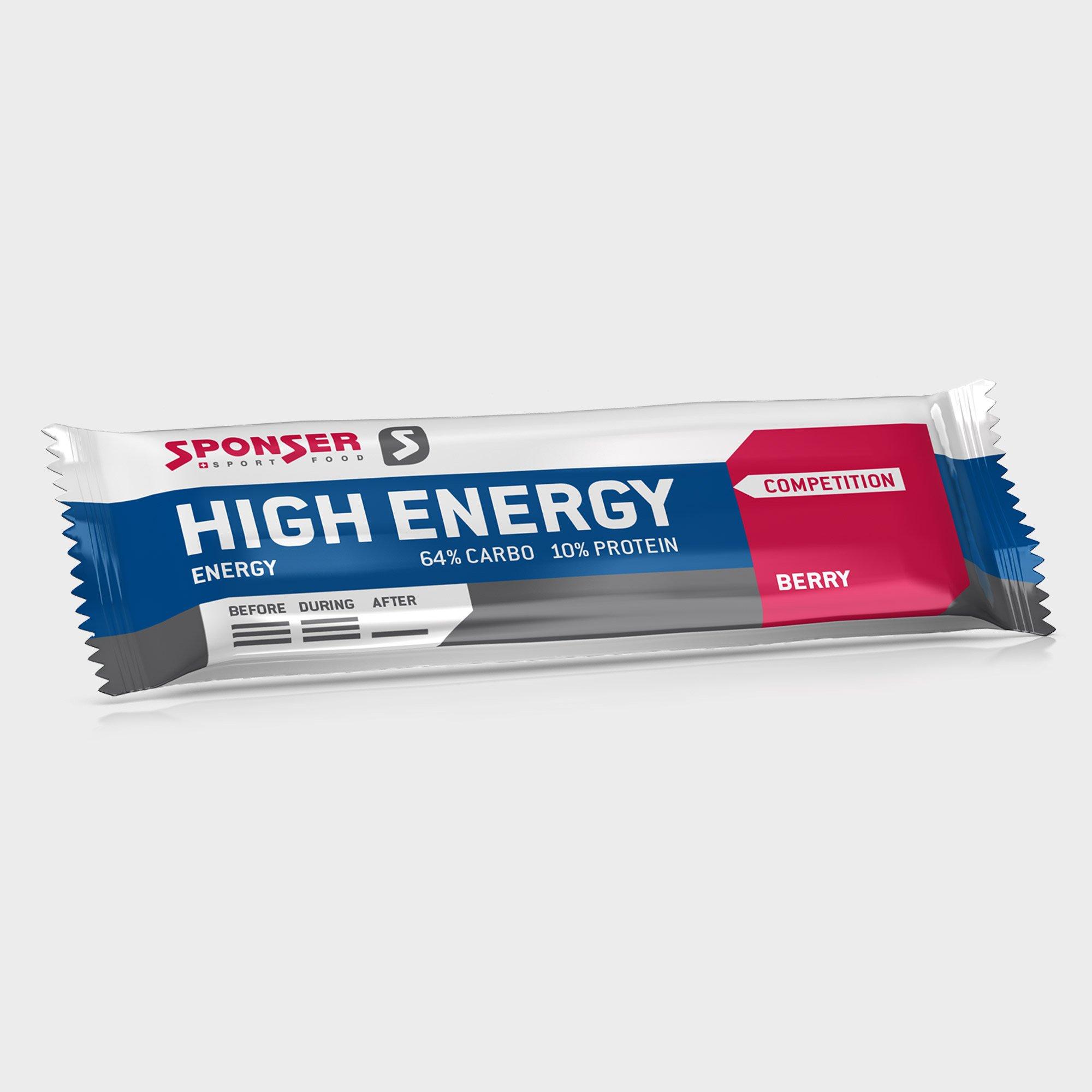 SPONSER High Energy Bar Beere
 Energy Riegel 