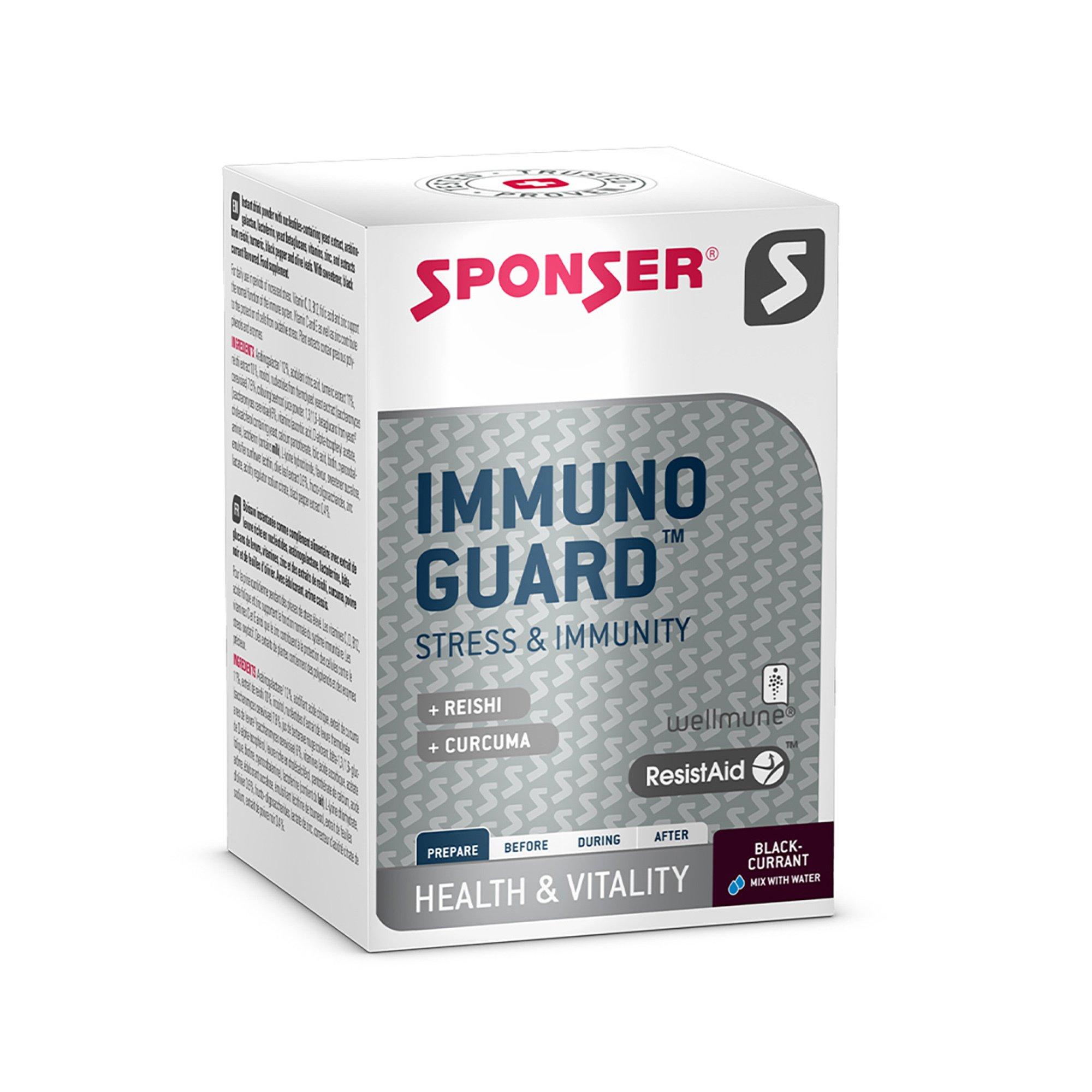 SPONSER Immuno Guard Ribes nero Polvere Fit & Well 