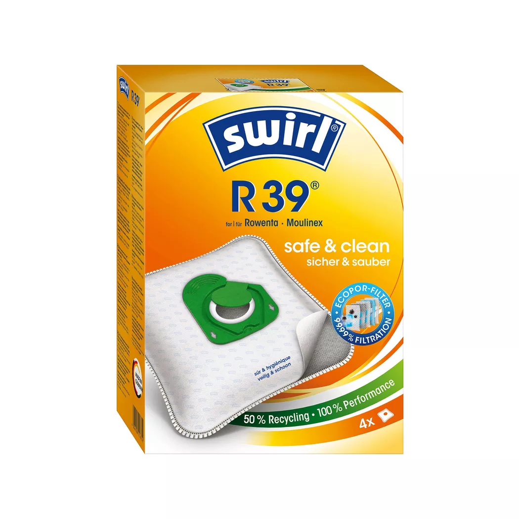 Swirl – Staubsaugersack, Weiss