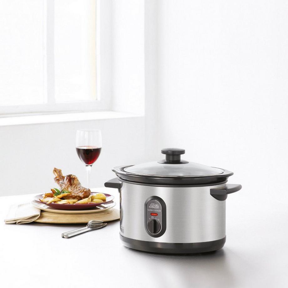 Solís Typ 820 Slow cooker avec récipient en grès 