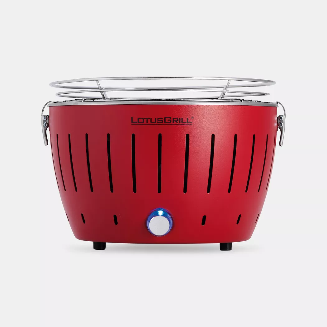 Lotusgrill - Grill a carbone, 28cm, Rosso