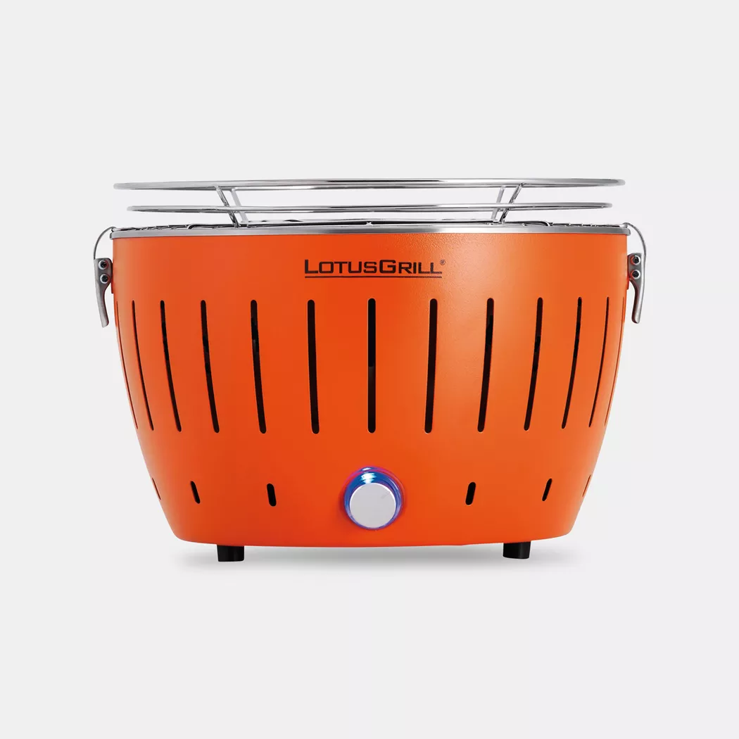 Lotusgrill Holzkohletischgrill Small Orange