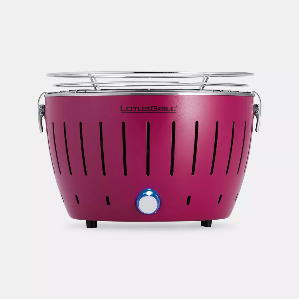 Lotusgrill Holzkohletischgrill Small Lila