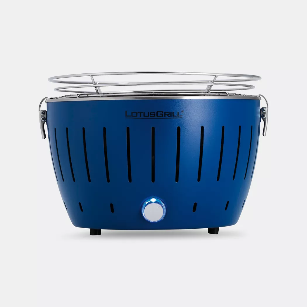 Lotusgrill Holzkohletischgrill Small Blau