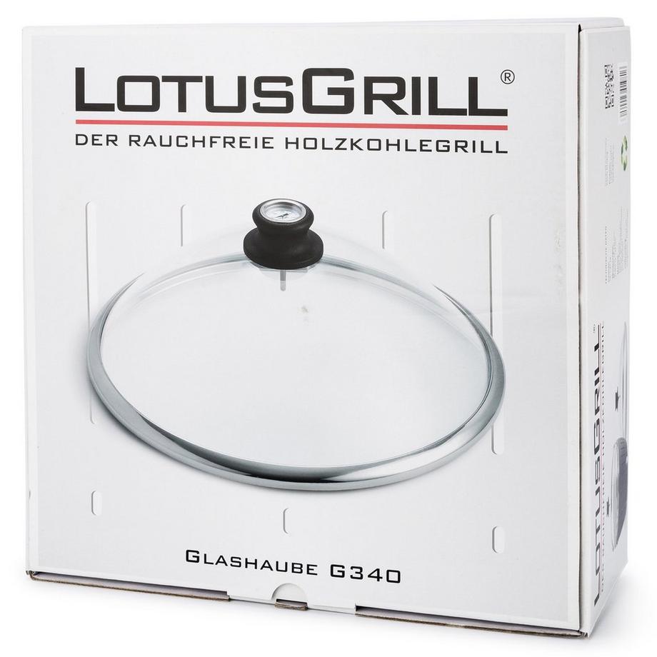 LotusGrill Coperchio di vetro per la griglia  