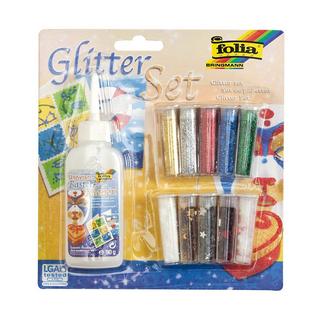 Folia Glitzer-Set Glitter Set 