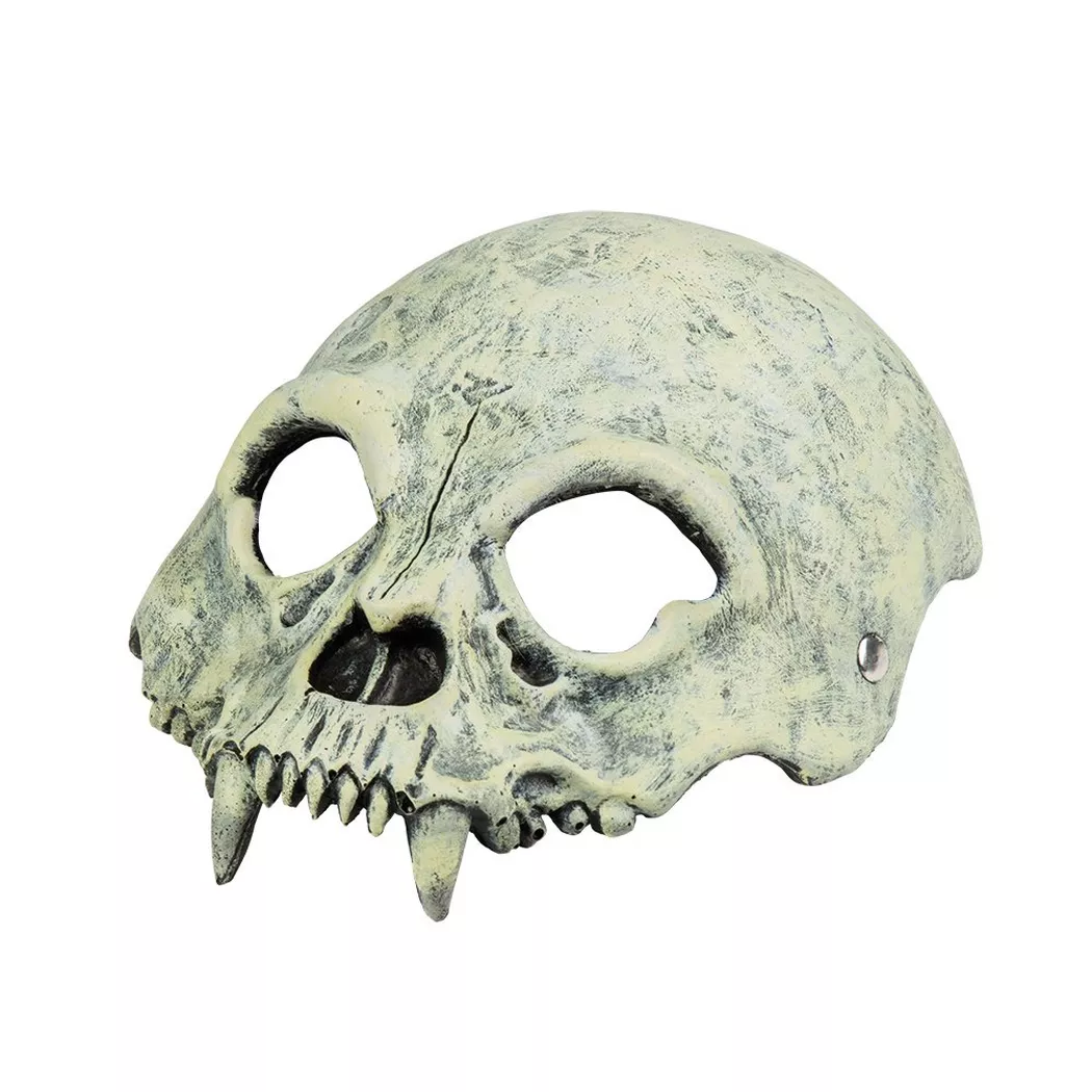 Boland - Halbmaske Schädel, One Size, Nude
