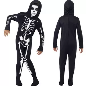 Costume per bambini scheletro overall