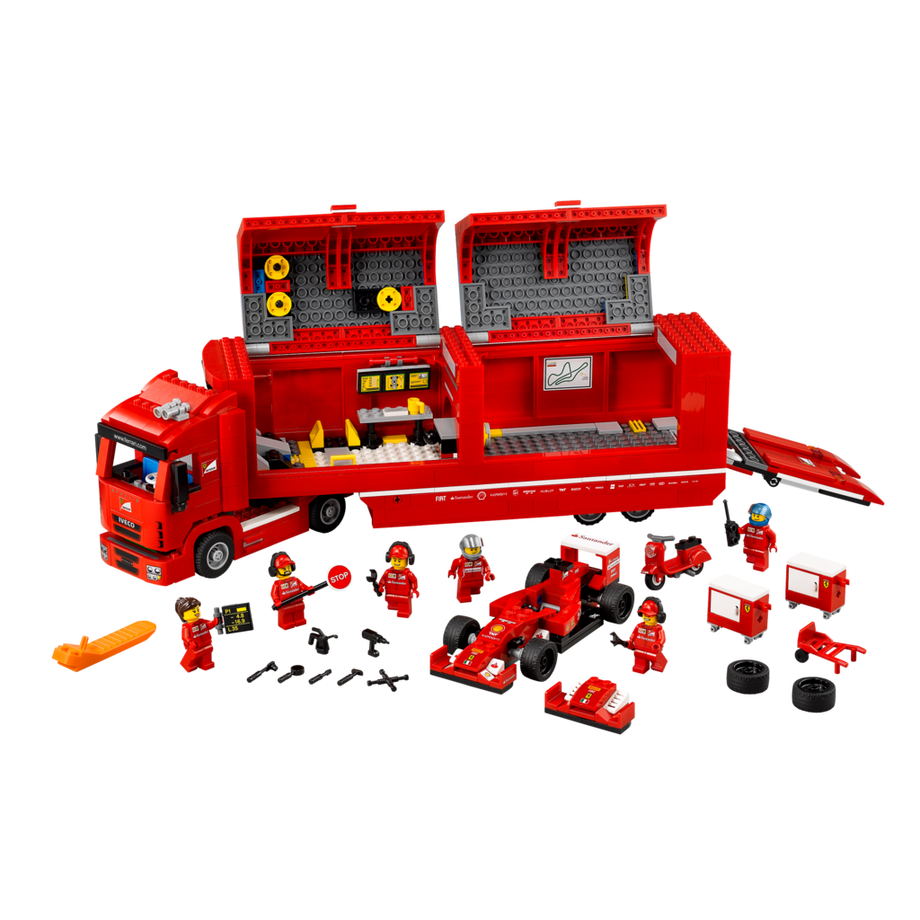 LEGO®  75913 F14 T et son camion scuderia Ferrari 