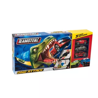 HTI  Dino Attack Set inkl. 3 Autos 