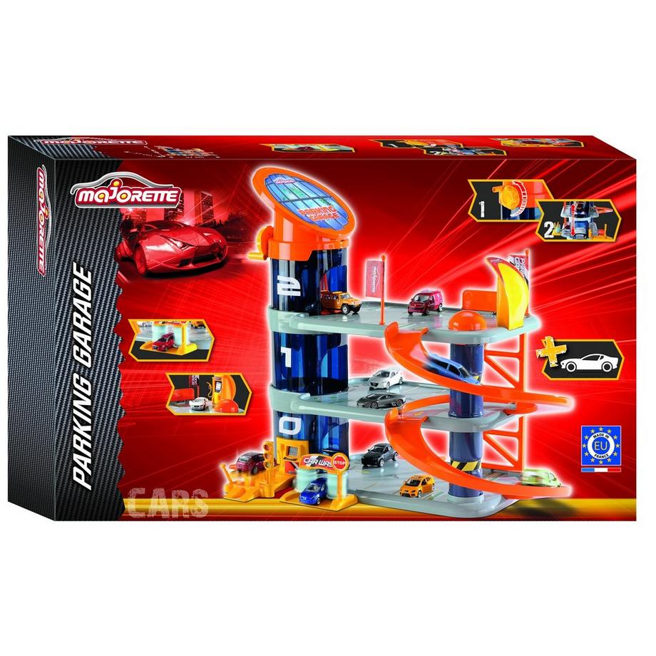 Majorette  Parking Garage + 1 Car 