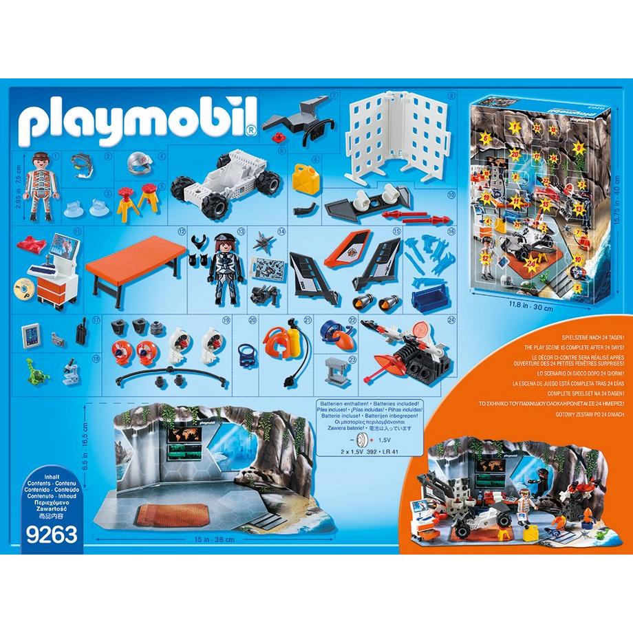 Playmobil  Calendario dell'Avvento "Top Agents" 