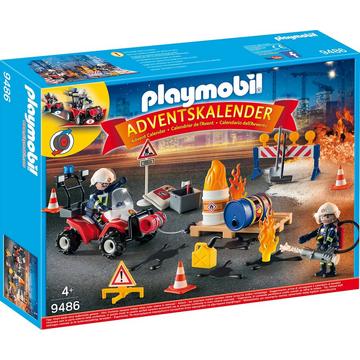 9486 Adventskalender "Feuerwehreinsatz auf der Baustelle"