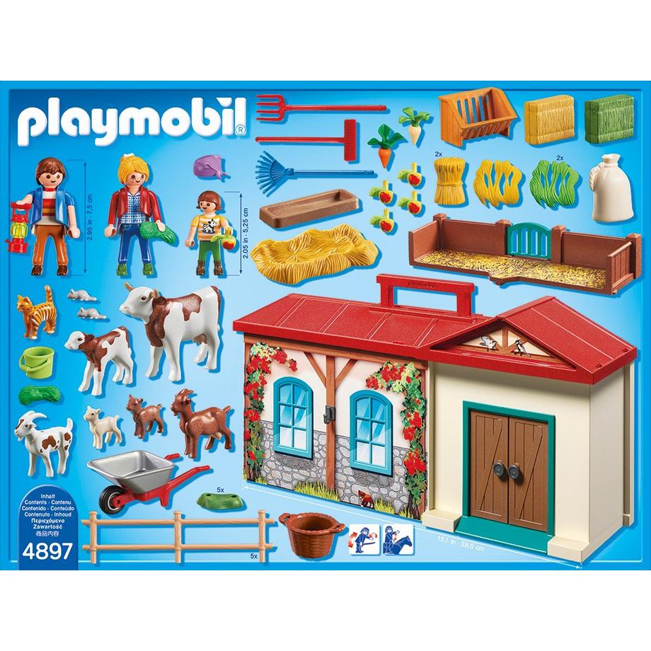 Playmobil  4897 Mitnehm-Bauernhof 