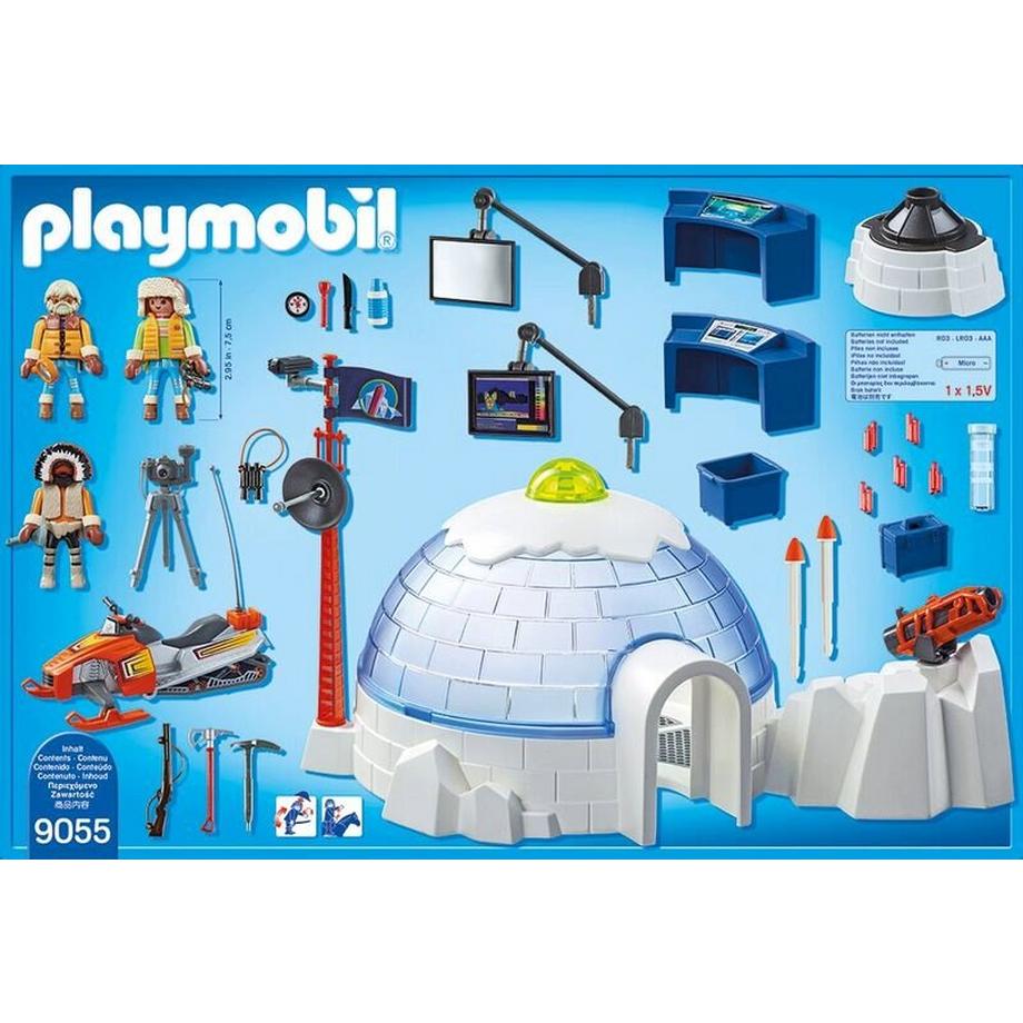 Playmobil  9055 Quartier général des explorateurs polaires 