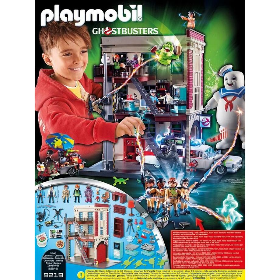 Playmobil  9219 Ghostbusters Feuerwache 