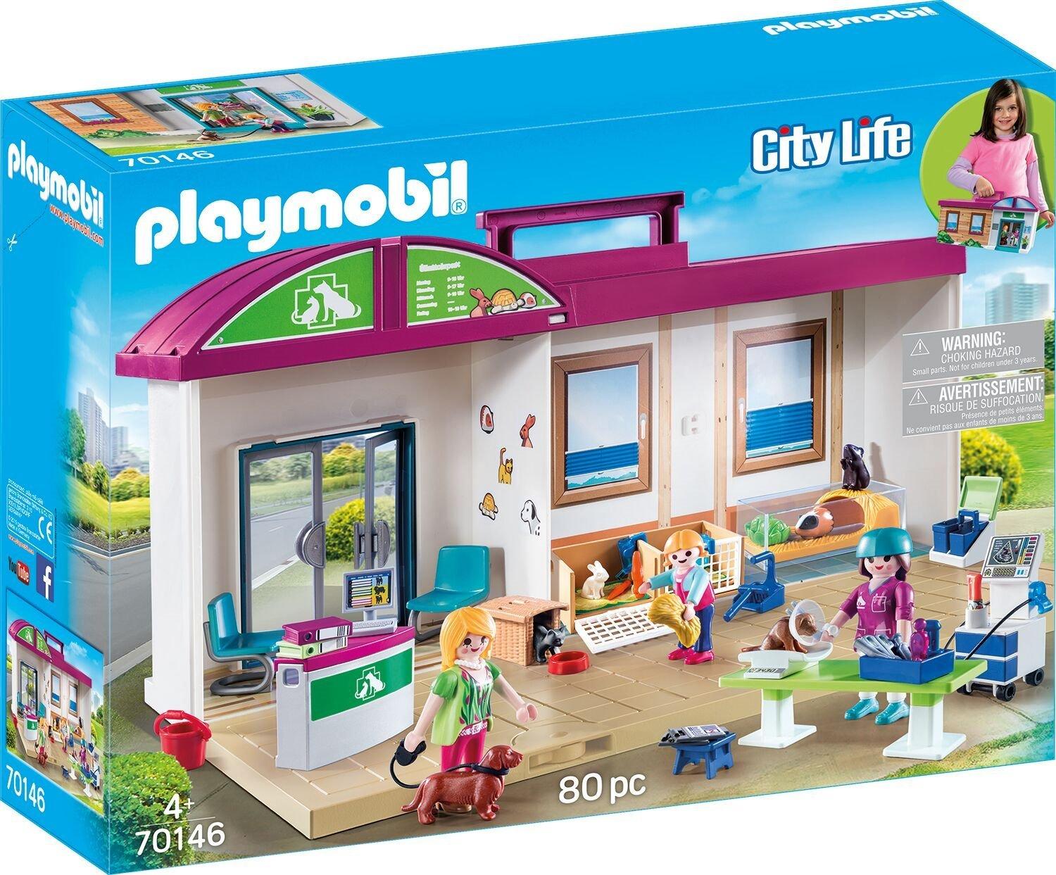 Playmobil  70146 Mitnehm-Tierklinik 