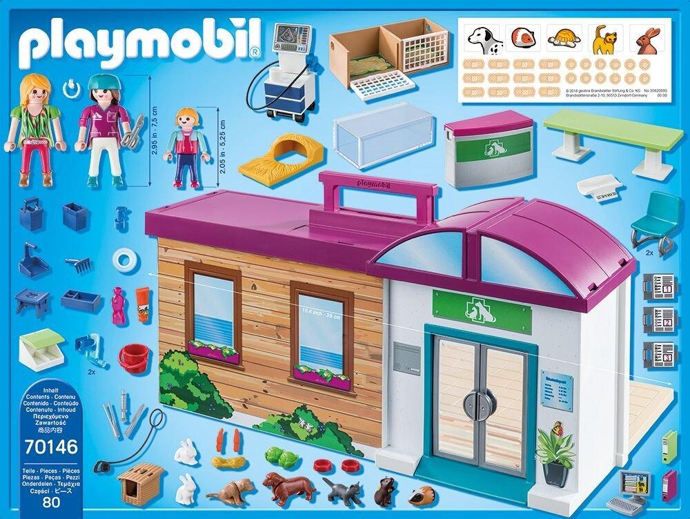 Playmobil  70146 Clinica Veterinaria portatile 