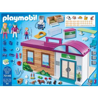 Playmobil  70146 Mitnehm-Tierklinik 