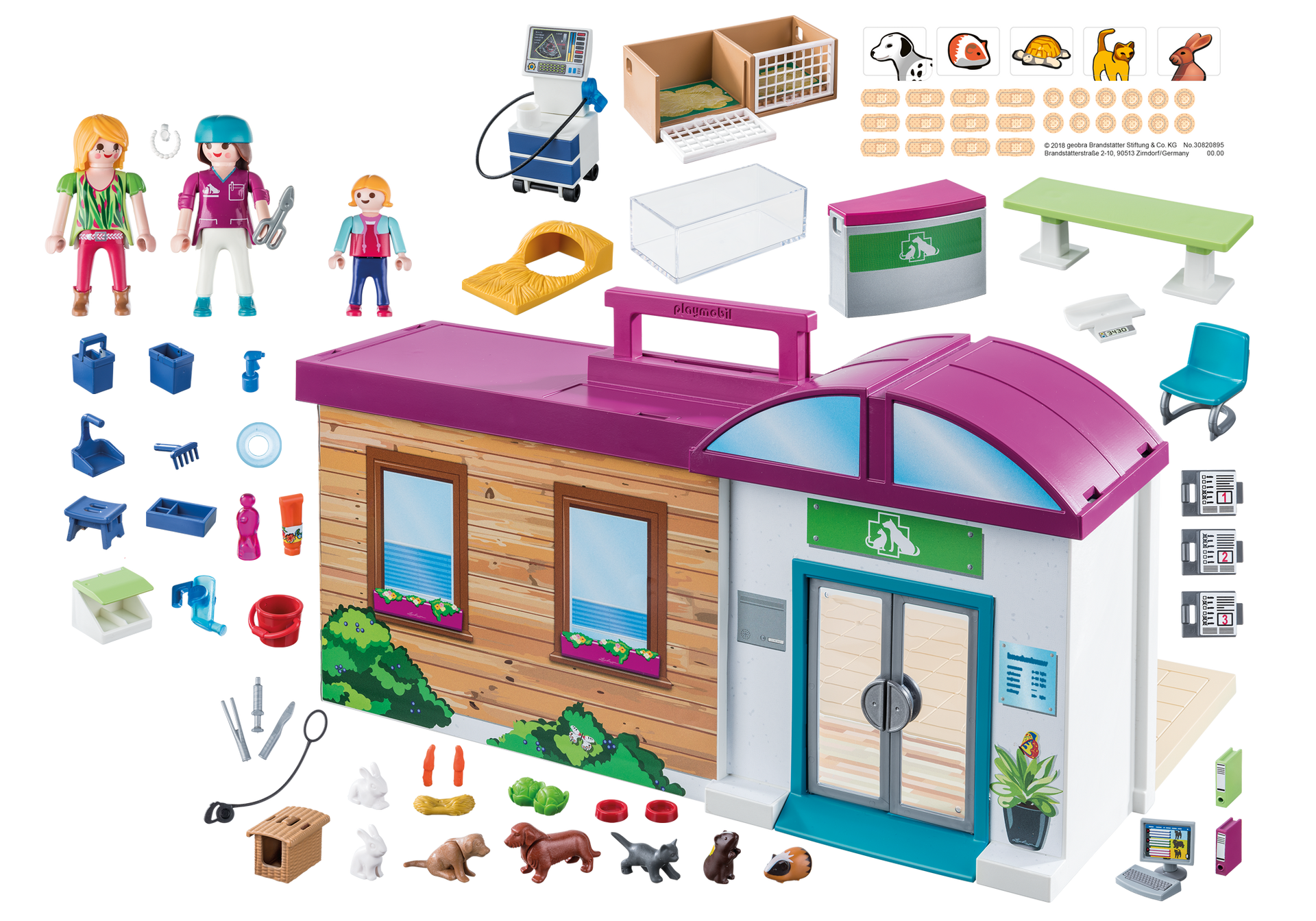 Playmobil  70146 Clinica Veterinaria portatile 