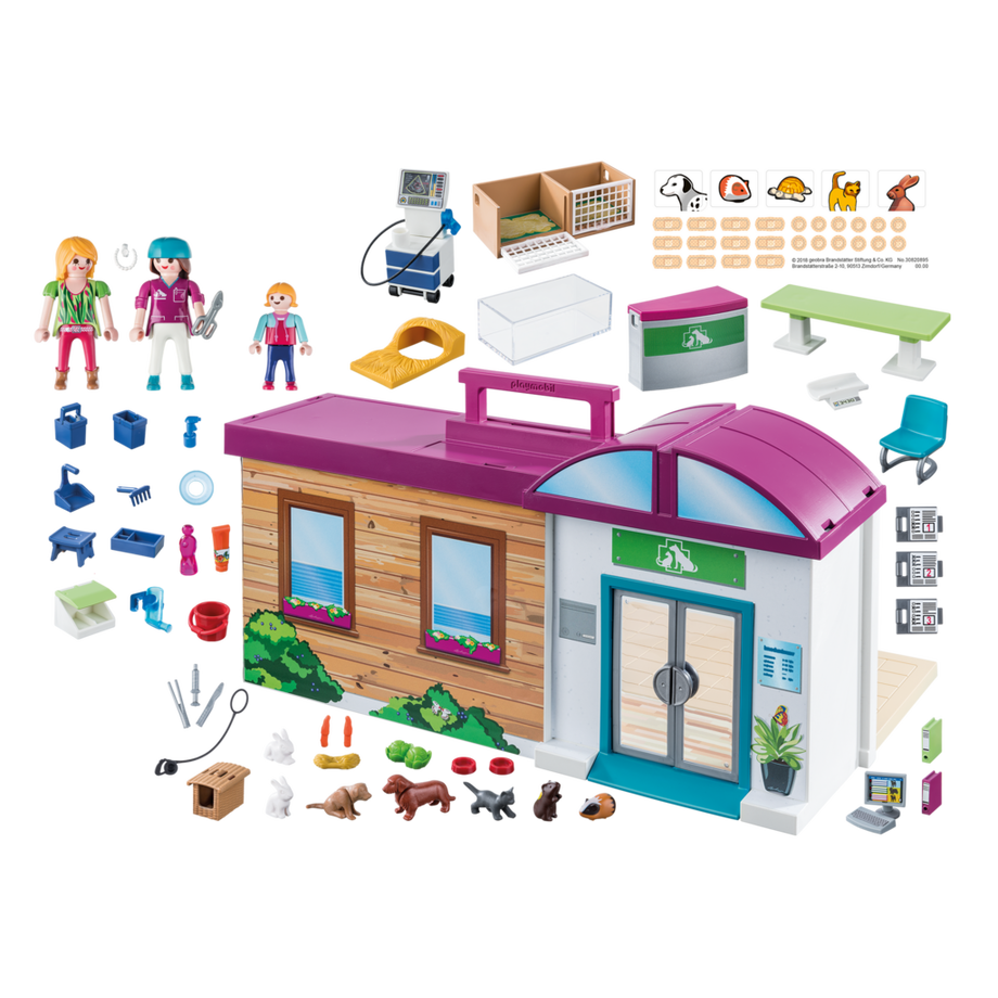 Playmobil  70146 Clinica Veterinaria portatile 